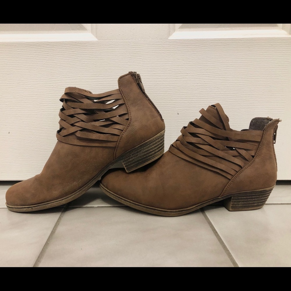 Leather Ankle Booties